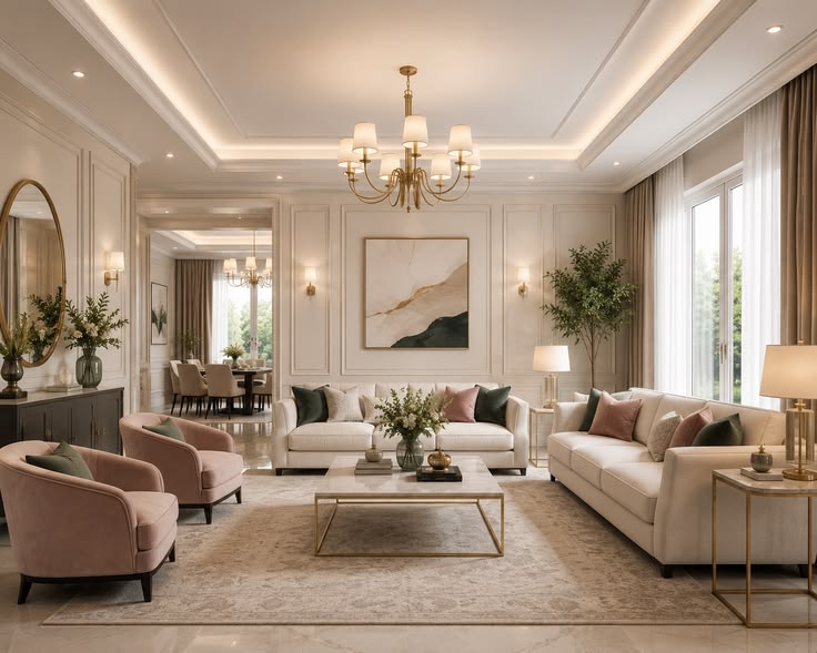 Phong cách nội thất Neoclassical